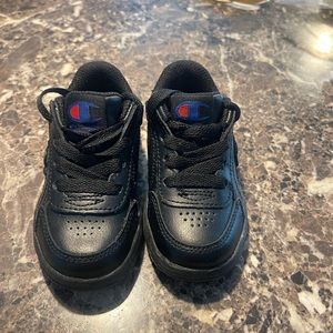 Black champion toddler boy shoes